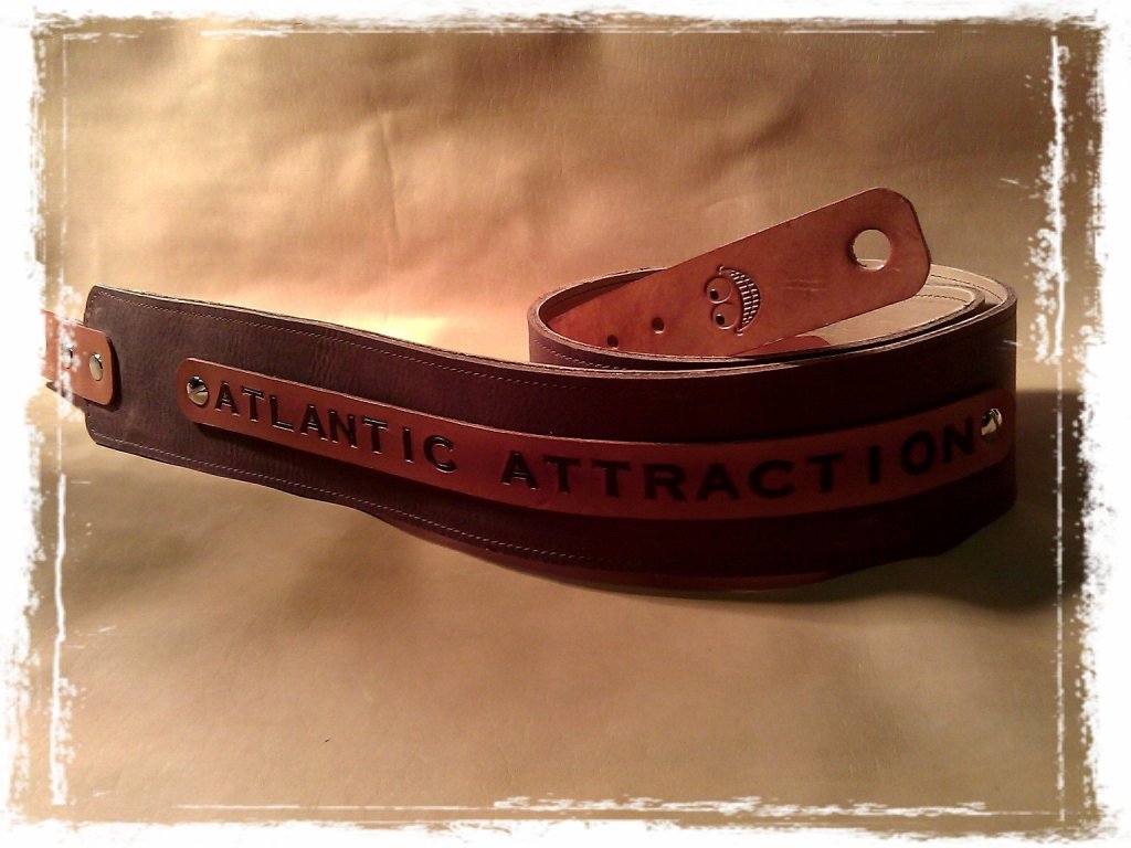 leather guitar strap