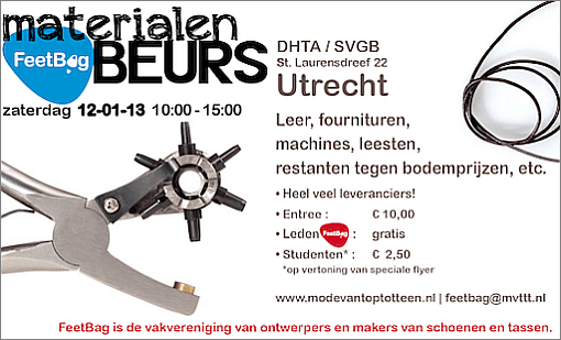 FeetBag Materialen Beurs