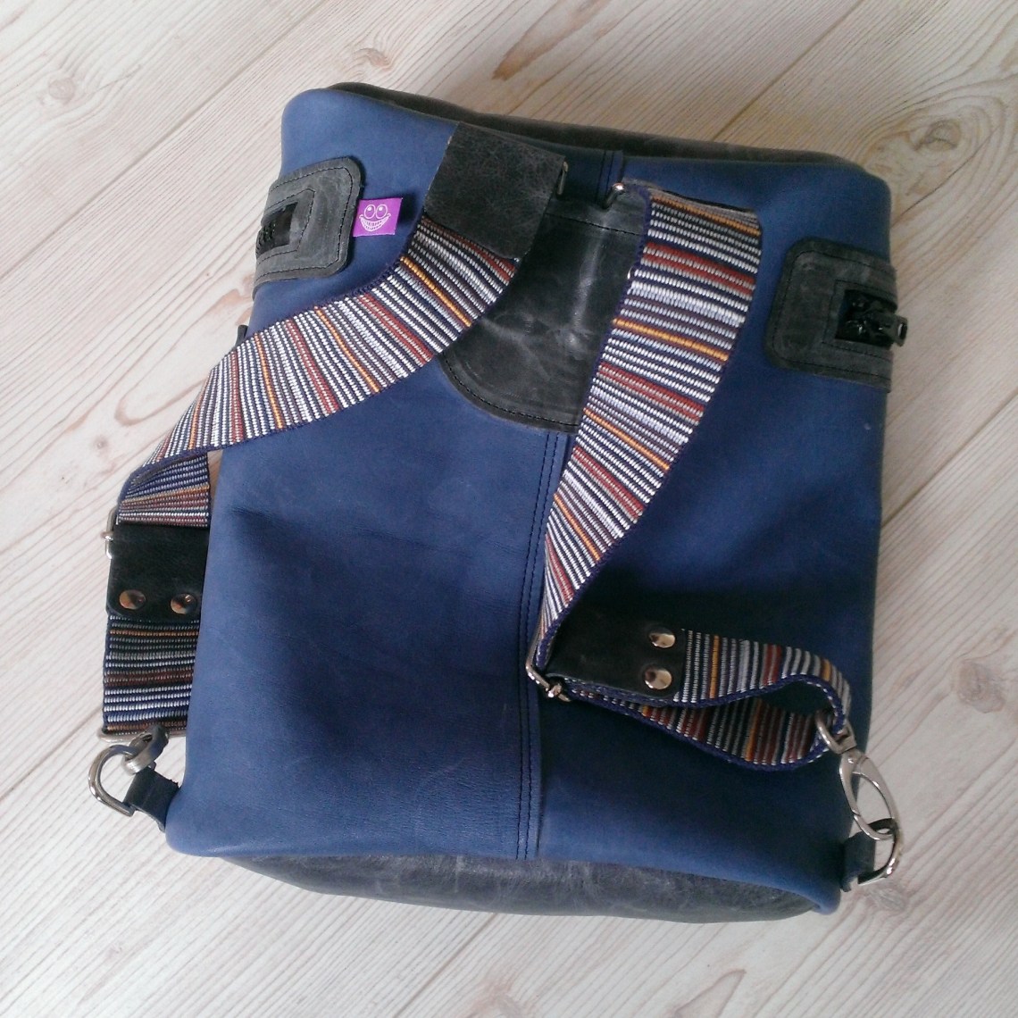 Leather Backpack by TheCrazySmile back