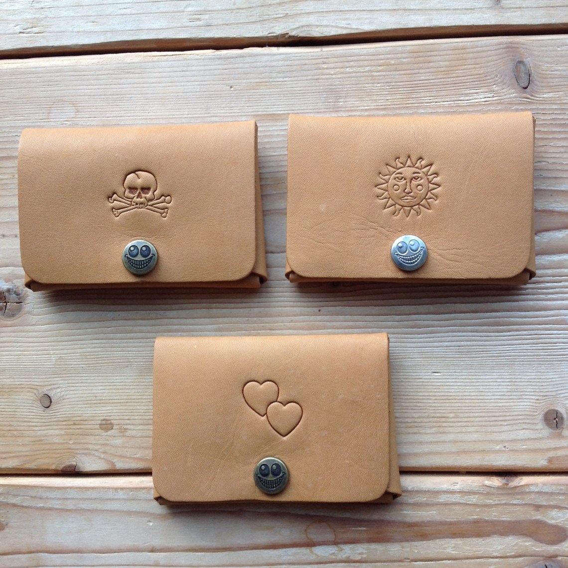 Leather card holders