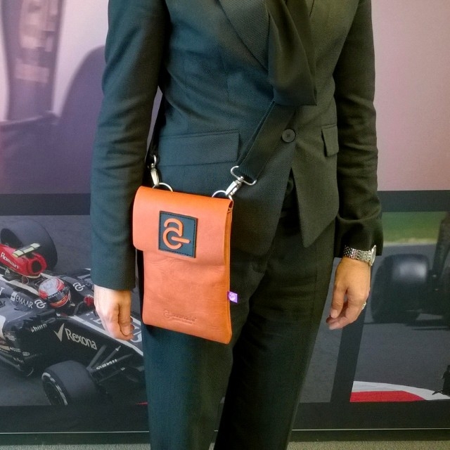 Tablet bag with Avanade logo