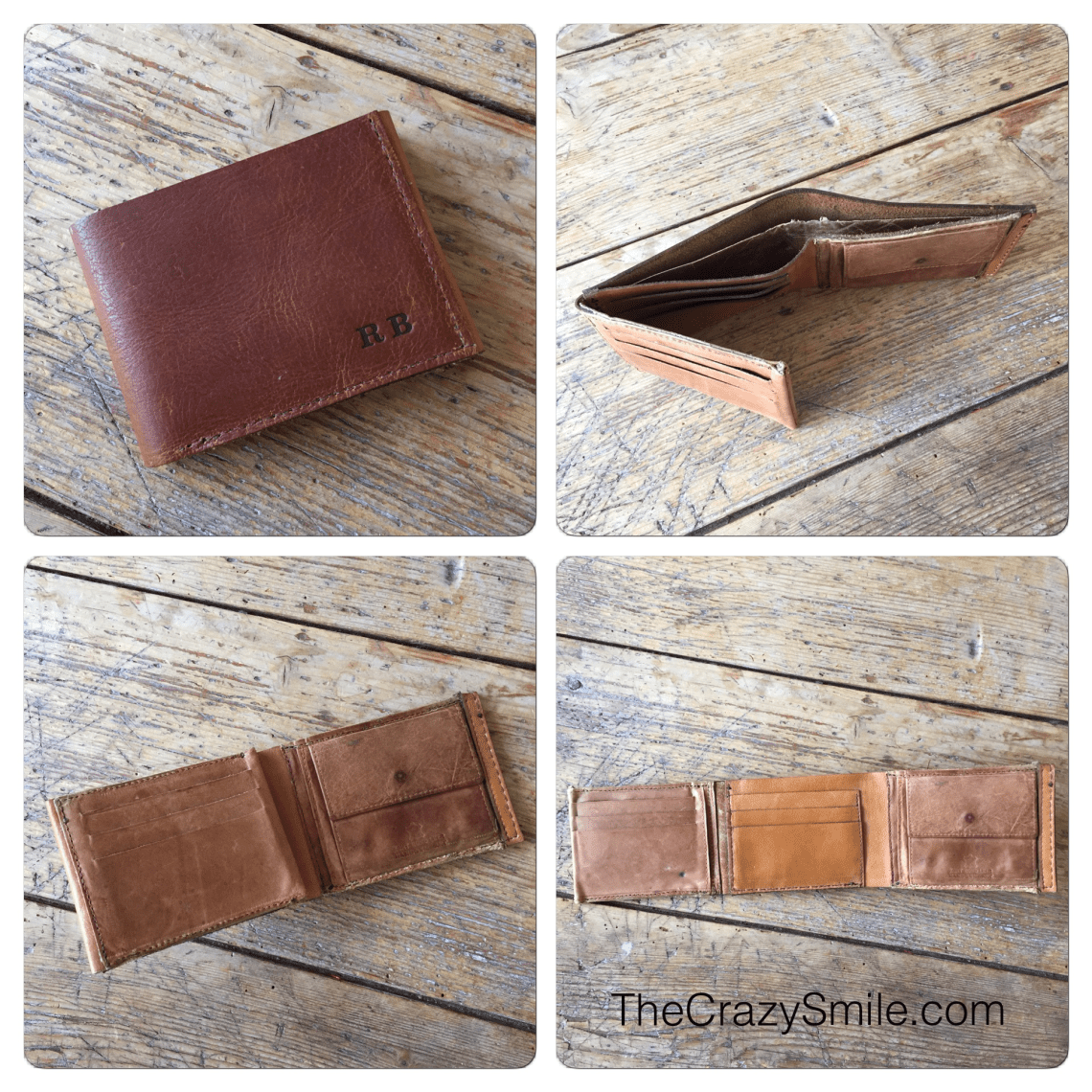 Leather wallet by TheCrazySmile