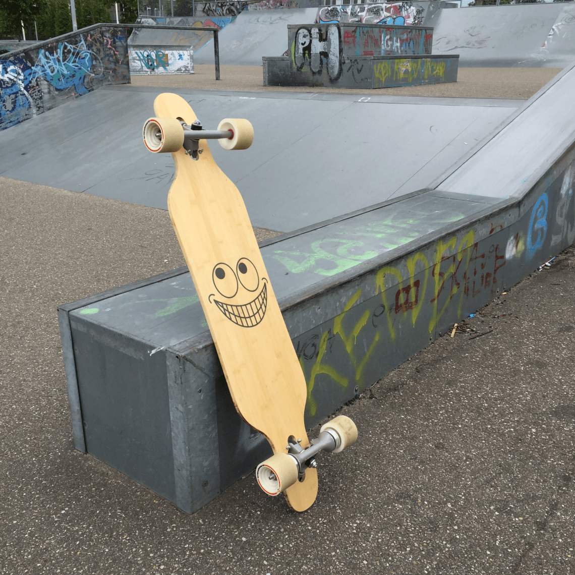 TheCrazySmile at a Skatepark